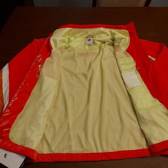 Nike Project FROG Oversized Track Jacket Crimson Orange HJ3290-696 Men's Size L - Picture 3 of 6